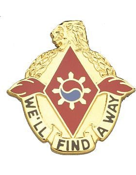 0119 Support Bn Unit Crest (We'll FInd A Way)