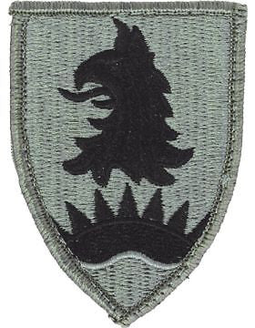 0221 Military Police Brigade ACU Patch with Fastener (PV-0221A)
