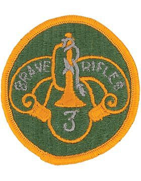 0003 Cavalry Regiment Full Color Patch (P-0003H-F)