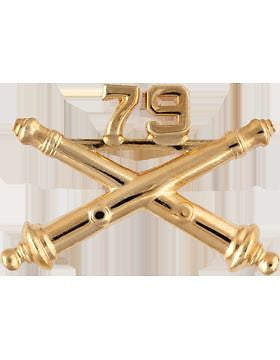 No-Shine (NS-RO-FA-079) 79th Field Artillery Officer Regimental BOS (Pair)