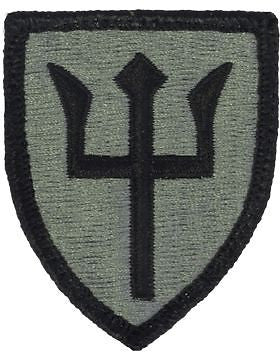 0097 Training Brigade ACU Patch with Fastener (PV-0097A)