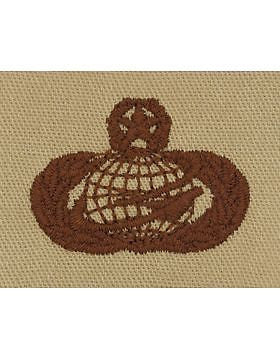 AF-SD385 Master Manpower and Personnel USAF Sew-On Desert