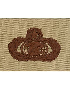 AF-SD406 Master Information Management USAF Sew-On Desert