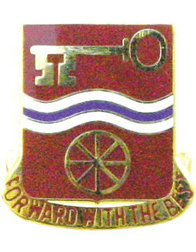 0040 Support Battalion Unit Crest (Forward With The Best)