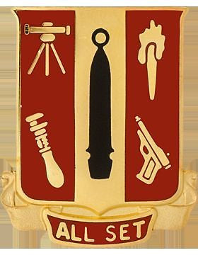 0005 Ordnance Bn Unit Crest (ALL SET)