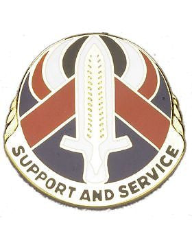 0329 Personnel Service Bn Unit Crest (Support And Service)