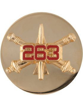 No-Shine (NS-RE-ADA-0263) 263rd Air Defense Artillery Enlisted (Pair)