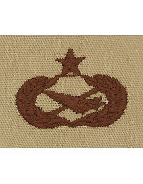 AF-SD369 Senior Historian USAF Sew-On Desert