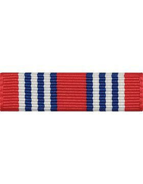 ROTC Ribbon (RC-R714) Physical Fitness Red White and Blue (L-14)