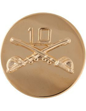 No-Shine (9NS-RE-CAV-0010) 10th Cavalry Enlisted (Pair)