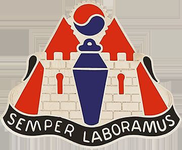 44 Engineer Group Unit Crest (Semper Laboramus)