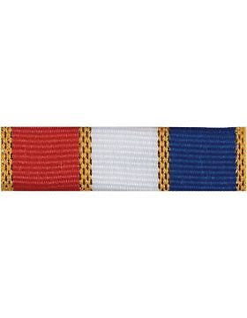 Ribbon (U-R321) Red White and Blue with Gold Trim #RP17