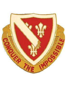 0105 Engineer Bn Unit Crest (Conquer The Impossible)