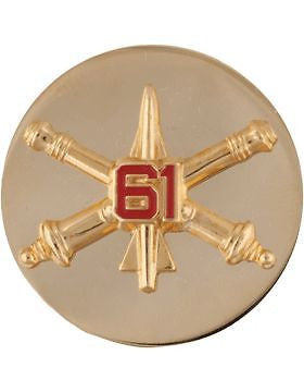 No-Shine (NS-RE-ADA-0061) 61st Air Defense Artillery Enlisted (Pair)