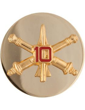 No-Shine (NS-RE-ADA-0010) 10th Air Defense Artillery Enlisted (Pair)