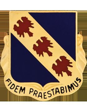 0355 Regiment Unit Crest (Fidem Praestabimus)