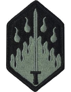 0048 Chemical Brigade ACU Patch with Fastener (PV-0048B)