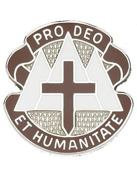 Medical Dept Fort Carson Unit Crest (Pro Deo Et Humanitate)