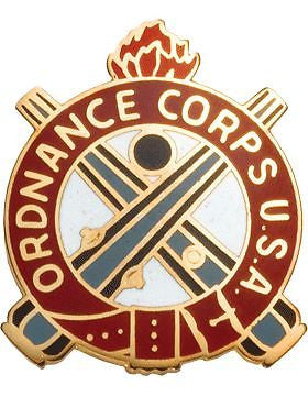 Regimental Crest (D-R111) Ordnance (Ordnance Corps U.S.A.)