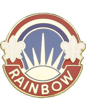 0042 Infantry Division Unit Crest (Rainbow)