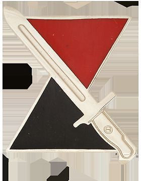 0007 Infantry Division (Left) Unit Crest (No Motto)