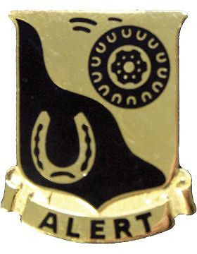 0091 Cavalry Regiment Unit Crest (Alert)