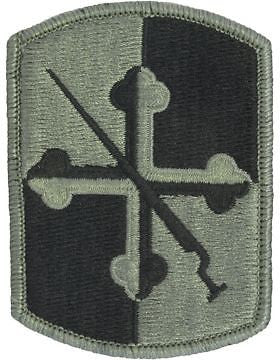 0058 Infantry Brigade ACU Patch with Fastener (PV-0058A)