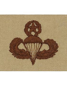 AF-SD328 Master Parachutist USAF Sew-On Desert