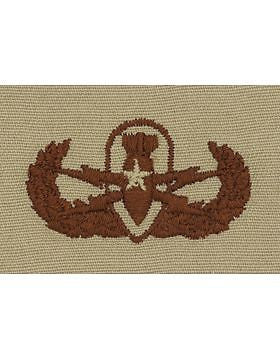 AF-SD330 Senior Explosive Ordnance Disposal USAF Sew-On Desert