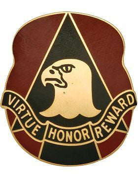 0734 Support Group Unit Crest (Virtue Honor Reward)