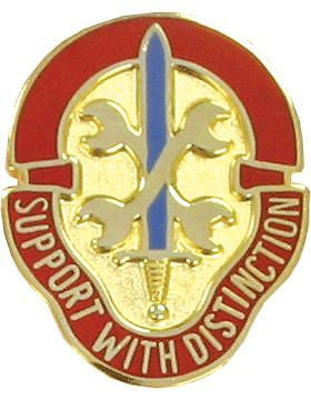 0521 Maintenance Bn Unit Crest (Support With Distinction)