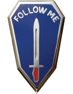 Center And Infantry School Unit Crest (Follow ME)