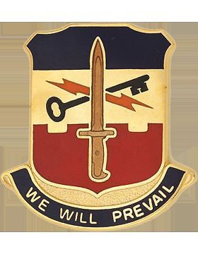 0041 Infantry Bde Special Troops Bn Unit Crest (We Will Prevail)