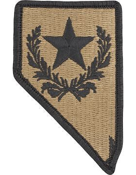 Nevada National Guard Headquarters Scorpion Patch with Fastener (PMV-NG-NV)