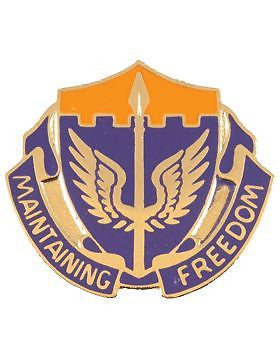 0137 Aviation Regiment Unit Crest (Maintaining Freedom)
