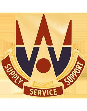 0132 Support Bn Unit Crest (Supply Service Support)