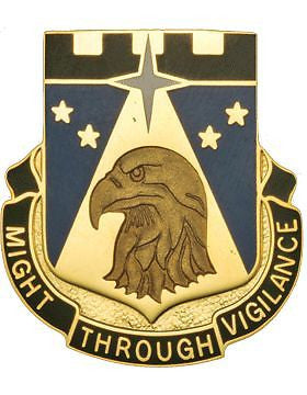 0742 Military Intelligence Bn Unit Crest (Might Through Vigilance)