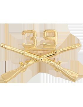 No-Shine (NS-T-C-0039A) 39th Infantry Brigade Crest Tie Tac