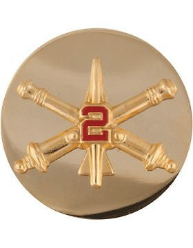 No-Shine (NS-RE-ADA-0002) 2nd Air Defense Artillery Enlisted (Pair)