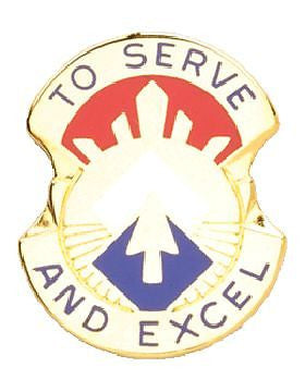 0096 Army Reserve Command Unit Crest (To Serve And Excel)