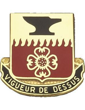 0730 Quartermaster Bn Unit Crest (Vigueur De Dessus)