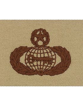 AF-SD394 Master Intelligence USAF Sew-On Desert