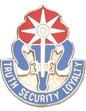 0470 Military Intelligence Bde Unit Crest (Trust Security Loyalty)
