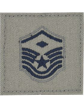 AF-SV-107, MSgt w. Diamond Foliage Green with Fastener(Fleece Jacket)