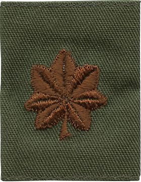 USAF Gortex Loop Rank (204) Major Subdued (AF-GL204)