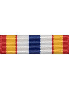 ROTC Ribbon (RC-R726) Award Red Yellow White and Blue (L-26)