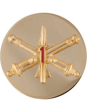 No-Shine (NS-RE-ADA -0001) 1st Air Defense Artillery Enlisted (Pair)