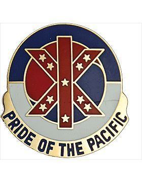 0009 Regional Support Command Unit Crest (Pride Of The Pacific)