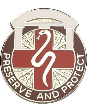 Dental Activity Fort Gordon Unit Crest (Preserve And Protect)