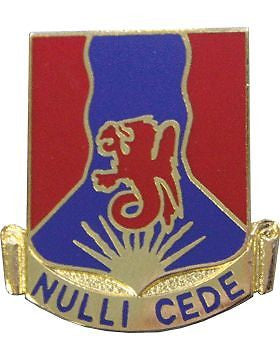 0249 Regiment Unit Crest (Nulli Cede)